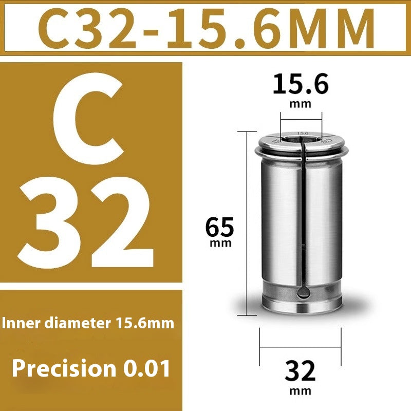 6027 C32 Powerful Straight Collet Collet C42/C25/C20/C16 Boring Head Reducing Sleeve Powerful Collet Chuck Shandong Denso Pricision Tools Co.,Ltd.